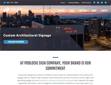 Tablet Screenshot of poblocki.com